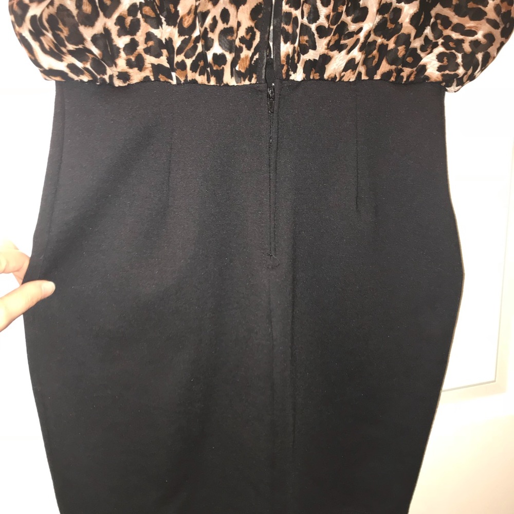 Mystic Animal Print Black Sexy Dress - Picture 7 of 7
